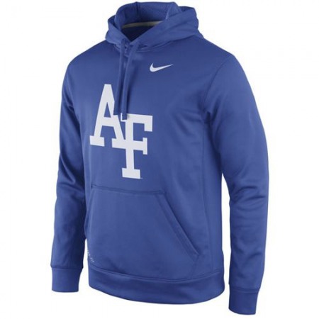 Air Force Falcons Nike Practice Performance Hoodie Royal