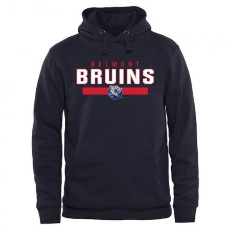 Belmont Bruins Team Strong Pullover Hoodie Navy