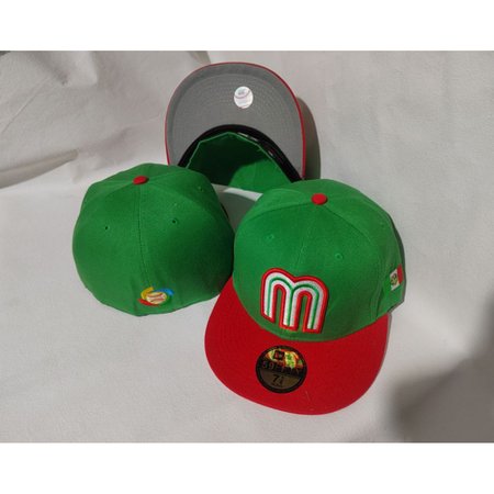 Mexico National Baseball Team Fitted Hat