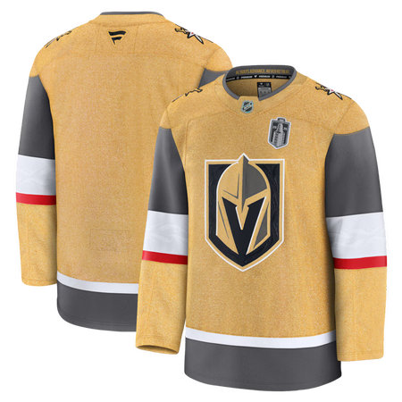 Men's Vegas Golden Knights Gold 2026 Stanley Cup Final Premium Jersey