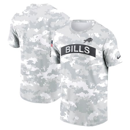 Men's Buffalo Bills Nike Arctic Camo 2024 Salute To Service Performance T-Shirt