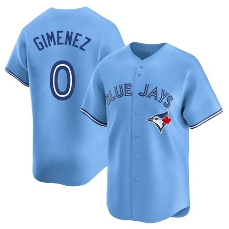 Youth Toronto Blue Jays #0 Andres Gimenez Nike Blue Home Replica Jersey