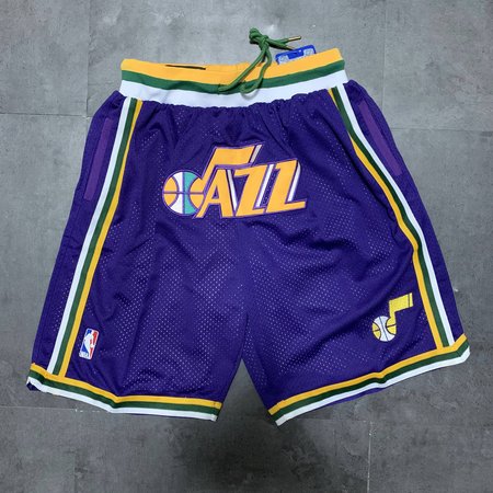 Utah Jazz Purple Shorts