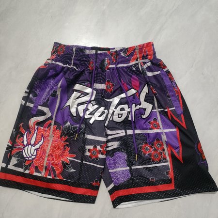 Toronto Raptors Purple Shorts