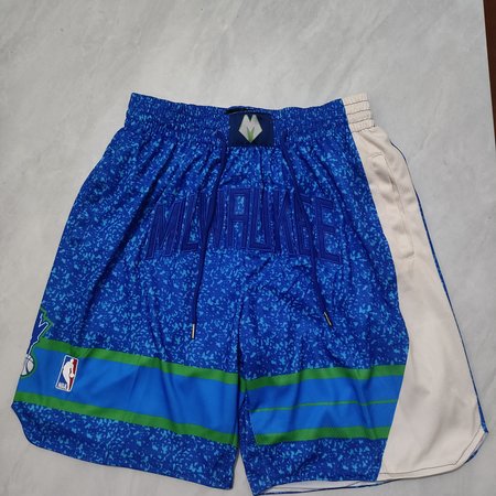 Milwaukee Bucks Blue Shorts