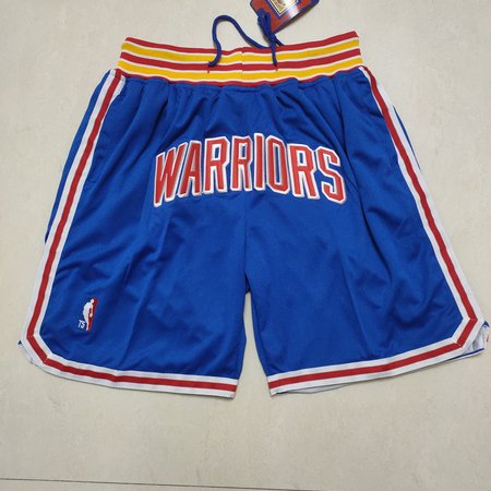 Golden State Warriors Blue Shorts